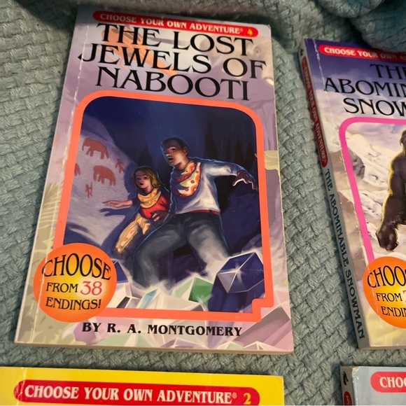Choose Your Own Adventure Book Set (4) - Picture 2 of 13